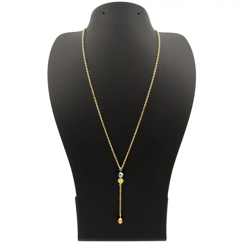 گردنبند طلا 18 عیار زنانه مانچو کد sfg647