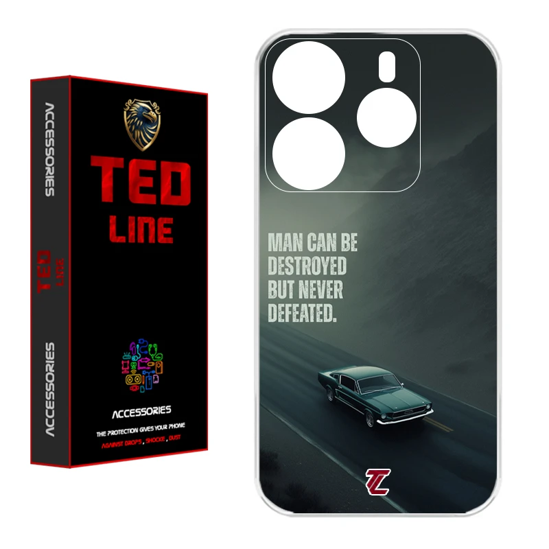 کاور تد لاین طرح ماشین کد 1131 مناسب برای گوشی موبایل شیائومی Redmi Note 14 4G