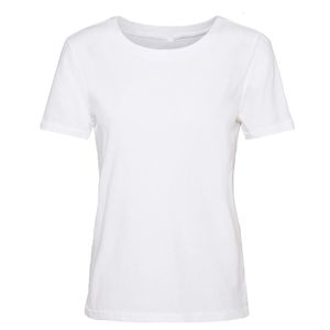نقد و بررسی تی شرت آستین کوتاه زنانه مدل ساده رنگ سفید توسط خریداران