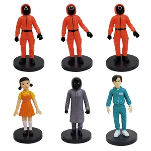 فیگور مدل اسکویید گیم کد 10990 مجموعه 6 عددی