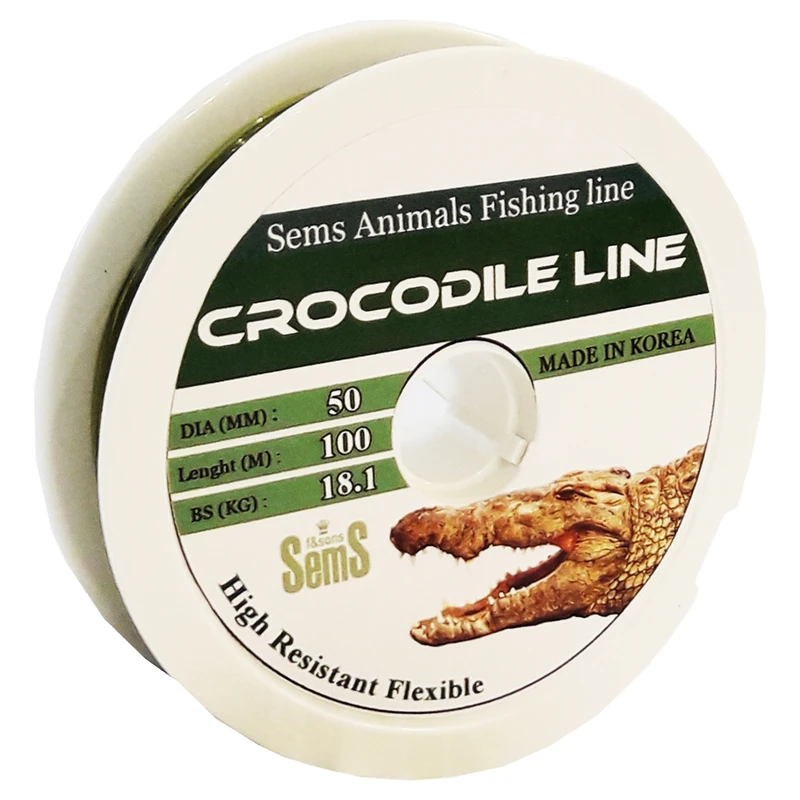 نخ ماهیگیری سمس مدل Crocodile Line سایز 0.50 میلی متر