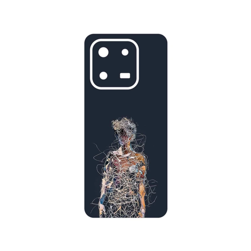 برچسب پوششی ماهوت مدل Strings Digital Art 1 مناسب برای گوشی موبایل آنر X7d 4G