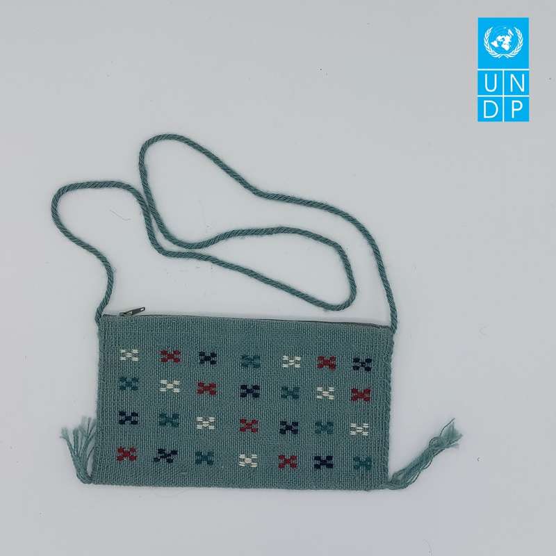 کیف رودوشی دست دوز گلدوست مدل 117