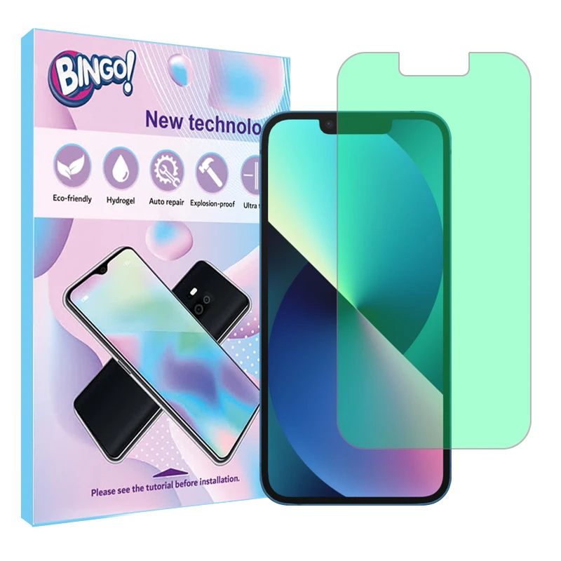 محافظ صفحه نمایش بینگو مدل Tough مناسب برای گوشی موبایل اپل iPhone 13
