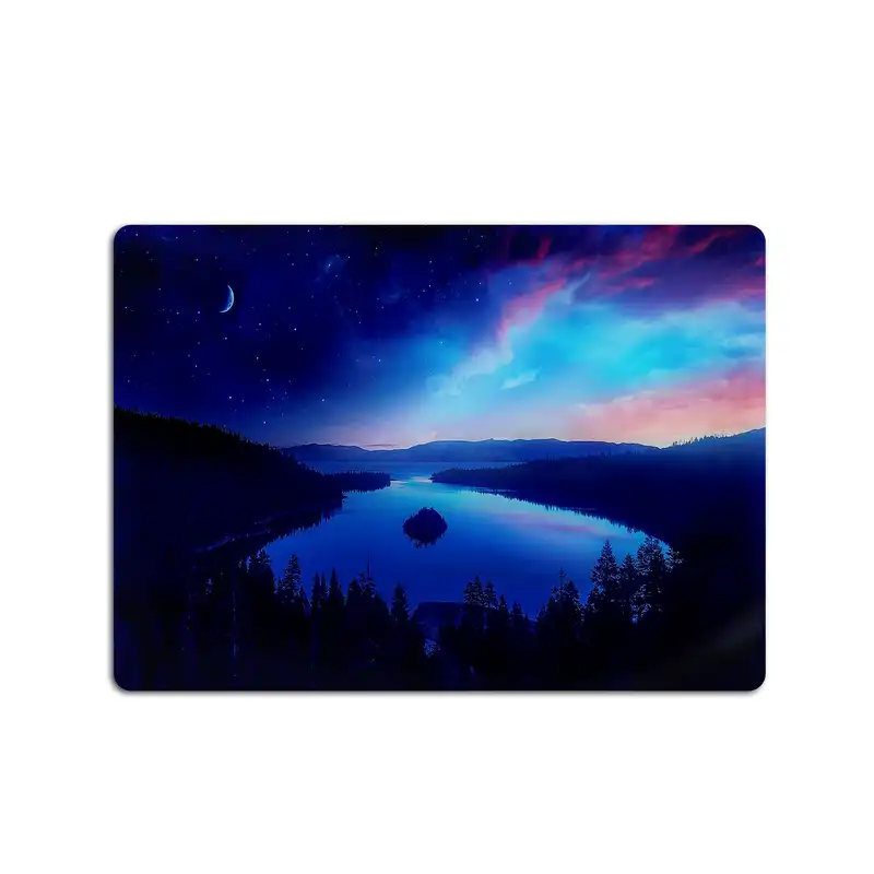 ماوس پد مدل دریاچه شب پرستاره کد KCT10063