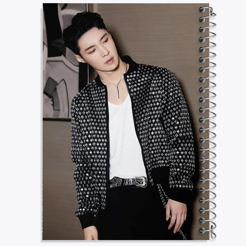 دفتر لیست خرید 50 برگ خندالو طرح لی گروه اکسو EXO کد 13445