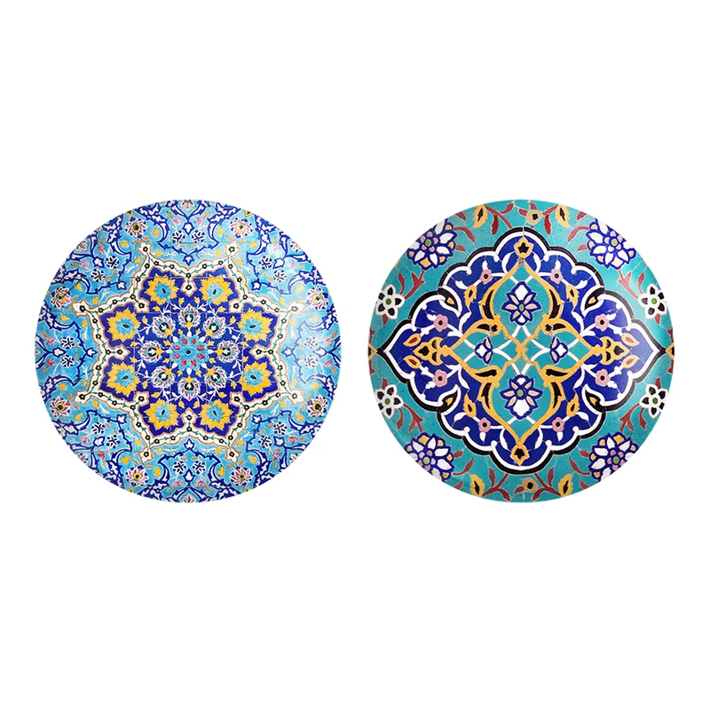 مگنت خندالو طرح کاشی کد 21582159 مجموعه 2 عددی