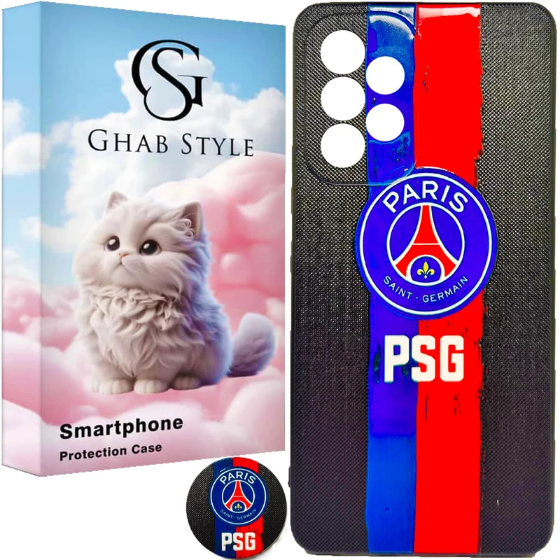 کاور قاب استایل مدل Sport مناسب برای گوشی موبایل سامسونگ Galaxy A53 / A53 5G به همراه پاب سوکت