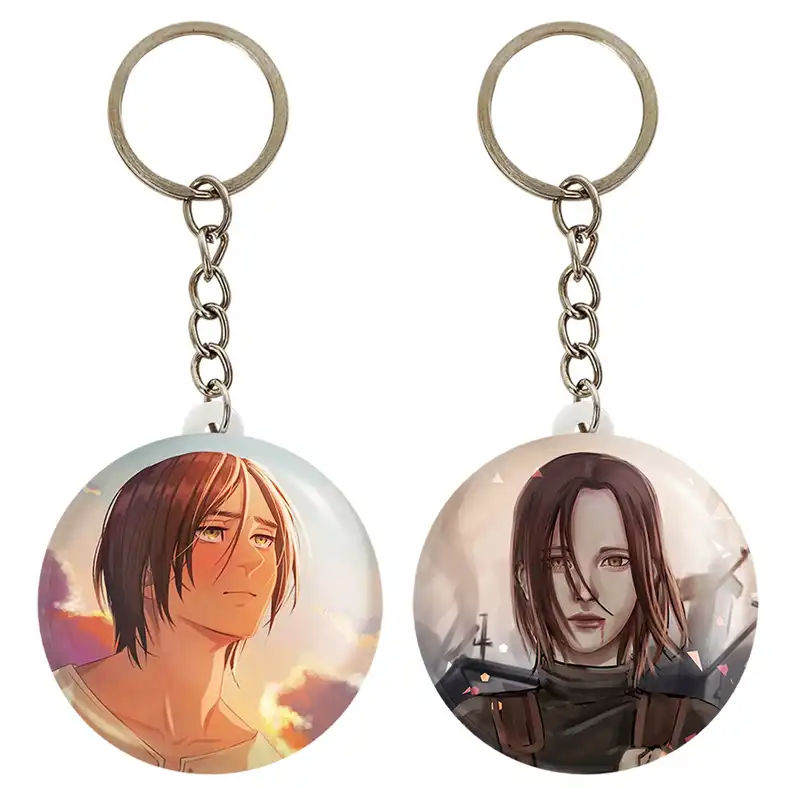 جاکلیدی خندالو مدل ارن یگر انیمه اتک آن تایتان کد 1854018536 مجموعه 2 عددی