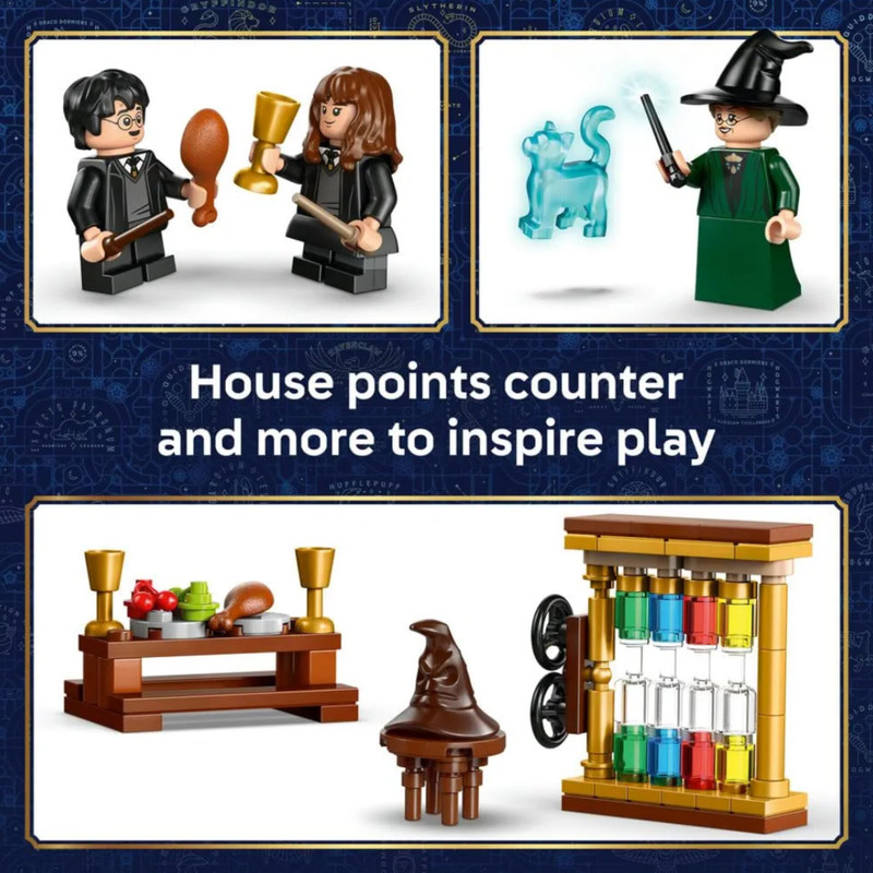 لگو ۱۲۴ تکه سری هر‌ی‌پاتر مدل Hogwarts Castle: Sorting Hat Ceremony کد 76460