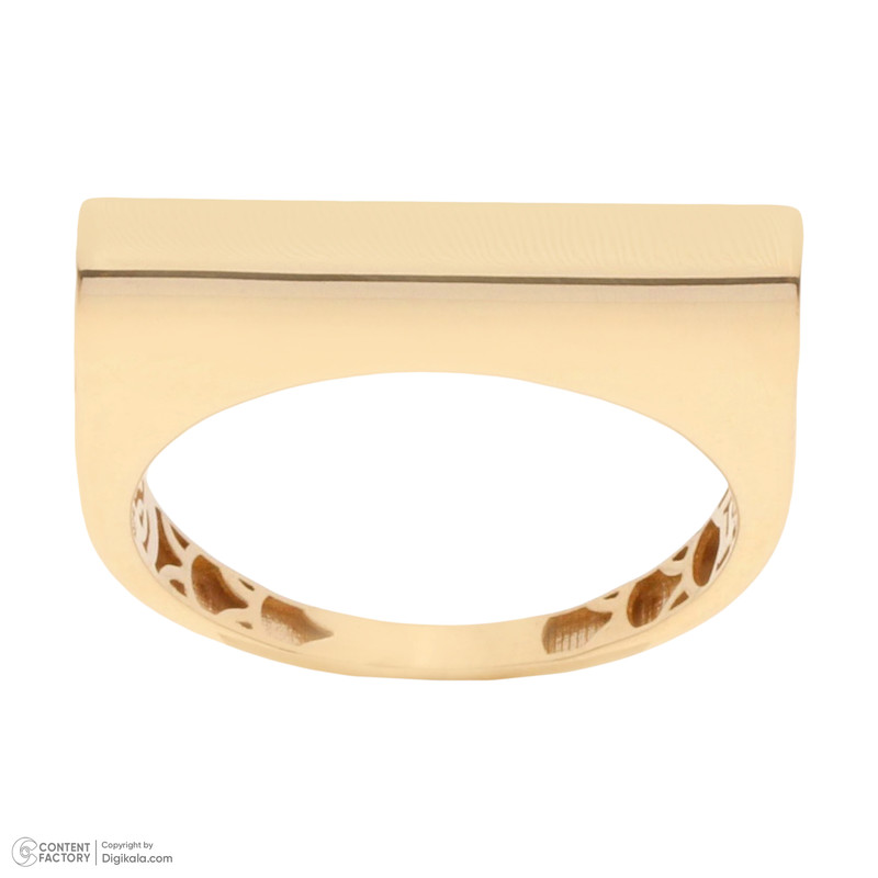 انگشتر طلا 18 عیار زنانه گلدم مدل R-3310004