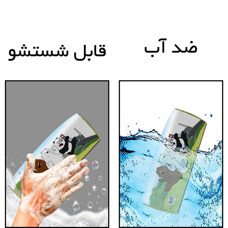 جامدادی مستر راد مدل خرسهای کله فندقی کد fiory 2580