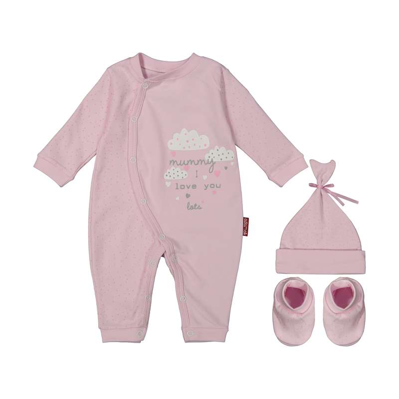 ست 3 تکه لباس نوزادی آدمک مدل 2171191-84