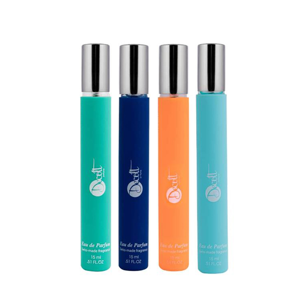 عطر جیبی دکلت مدل 263 حجم 15 میلی لیتر مجموعه 4 عددی