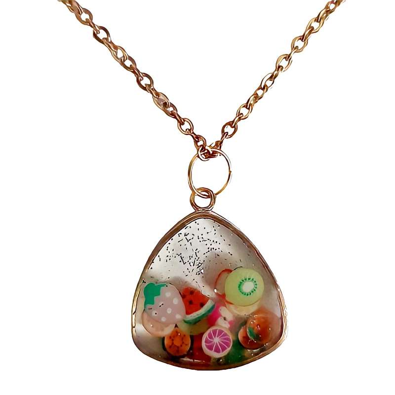 گردنبند زنانه مدل میوه