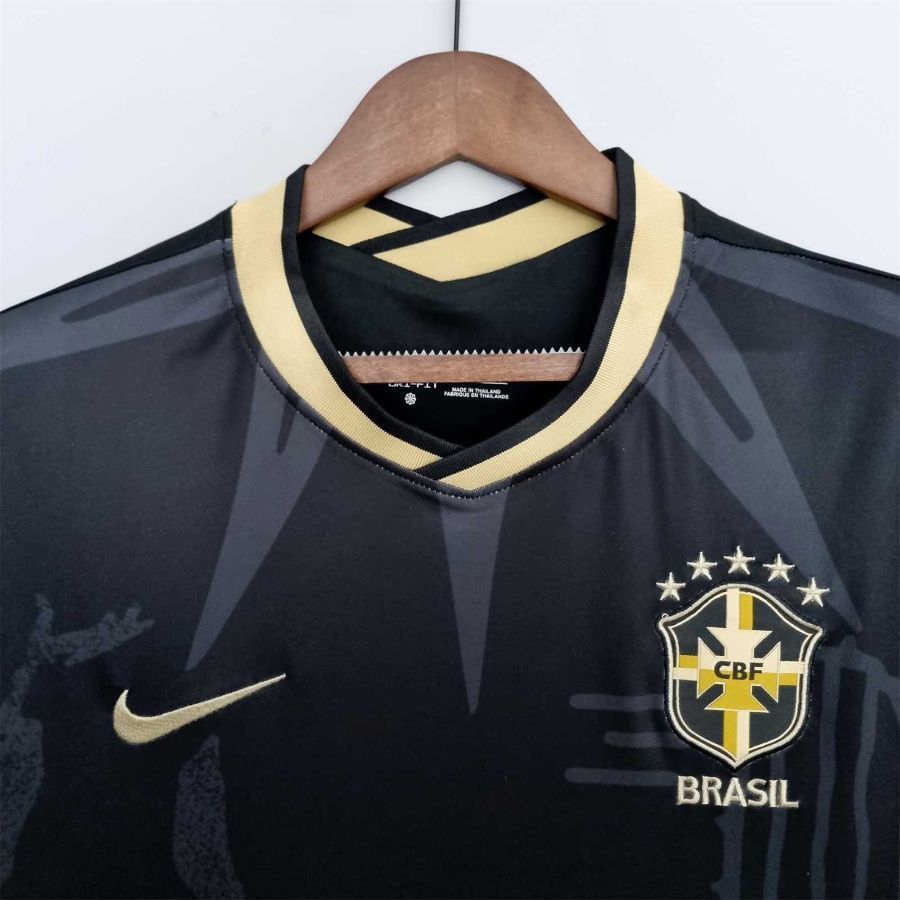 تی شرت آستین کوتاه ورزشی مردانه مدل برزیل Consept 2023 -  - 3