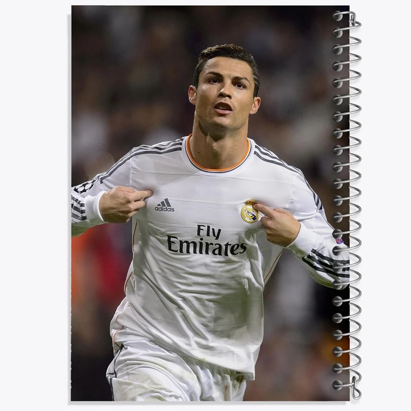 دفتر نقاشی 50 برگ خندالو مدل کریستین رونالدو کد 1967