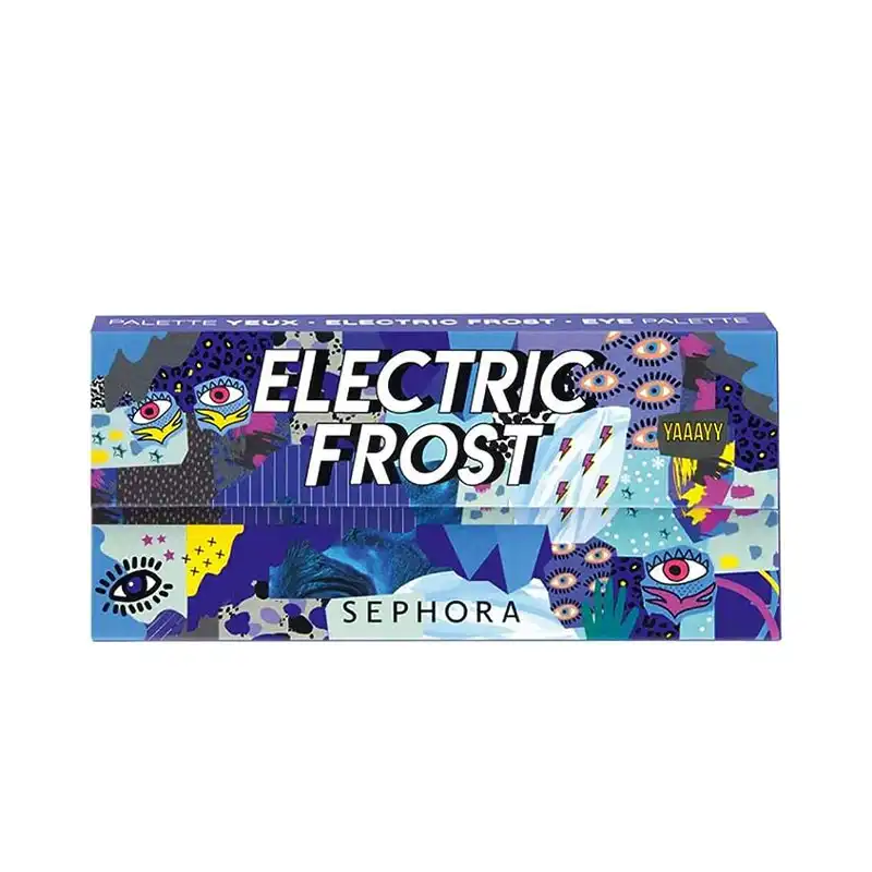 پالت سایه چشم سفورا مدل الکتریک فراست