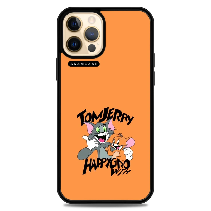کاور آکام مدل AMC-WA12PRO-TOM & JERRY2 مناسب برای گوشی موبایل اپل iPhone 12 Pro