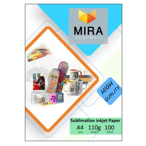 کاغذ سابلیمیشن میرا مدل 110G سایز A4 بسته 100 عددی