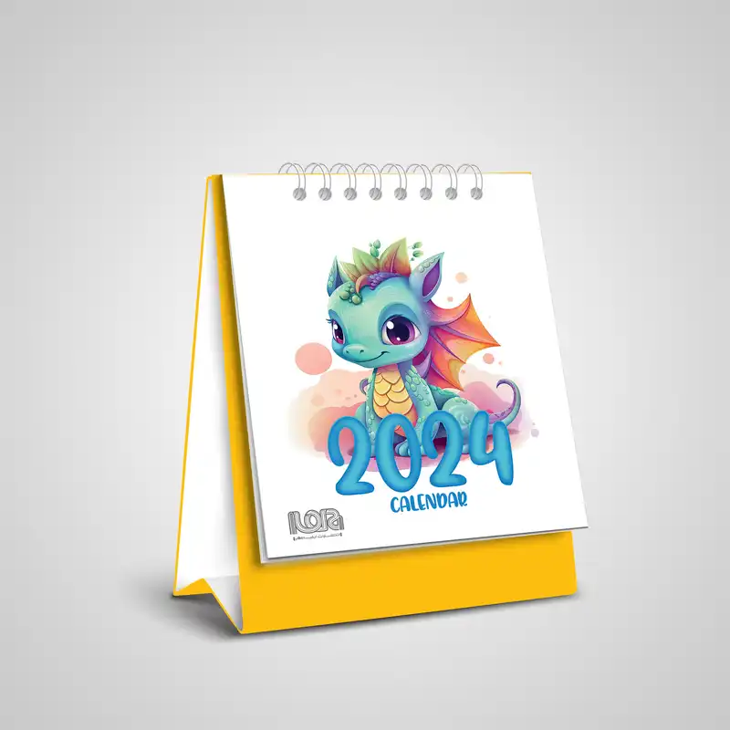 تقویم رومیزی سال 2024 انتشارات ایلیا مهر مدل C24