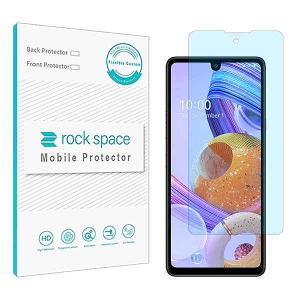 محافظ صفحه نمایش ضد اشعه آبی راک اسپیس مدل HyBLU مناسب برای گوشی موبایل ال جي K71