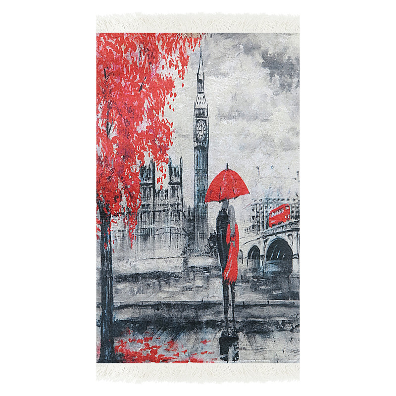 پادری طرح مستطیل کد p40 سایز 50×80 سانتی متر