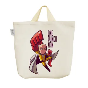 ساک خرید خندالو مدل سایتاما انیمه مرد تک مشتی کد 956