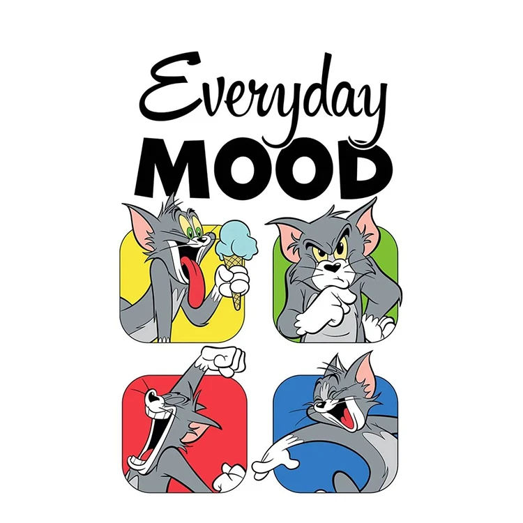 استیکر پارچه و لباس پاد آفرین مدل تام وجری کد 2509