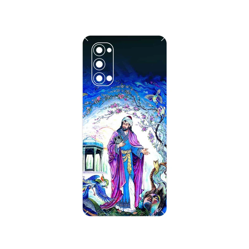 برچسب پوششی ماهوت مدل Hafiz مناسب برای گوشی موبایل اپو Reno4 Pro 5G