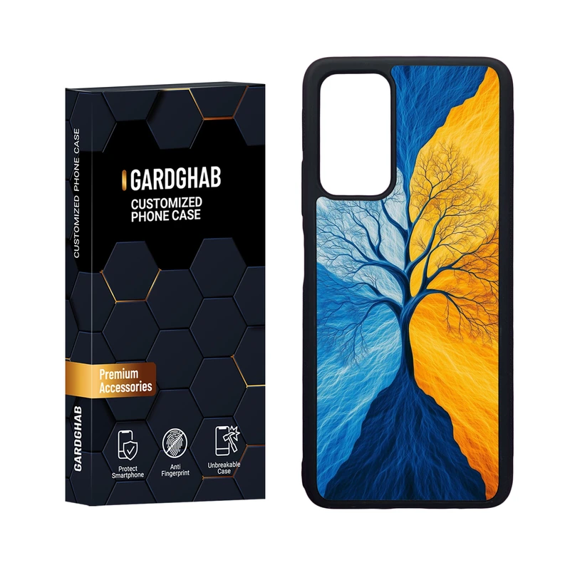 کاور گارد قاب مدل دورژله ای هنری مناسب برای گوشی موبایل شیائومی  Poco M4 Pro 5G / Redmi Note 11S 5G