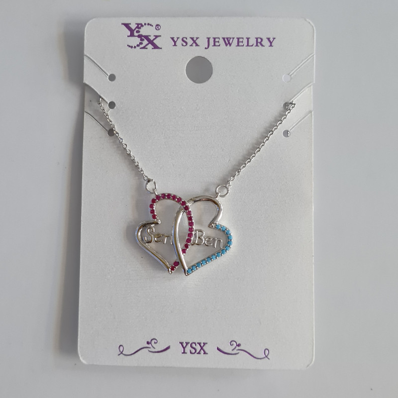 گردنبند دخترانه وای اس ایکس مدل سِن بِن