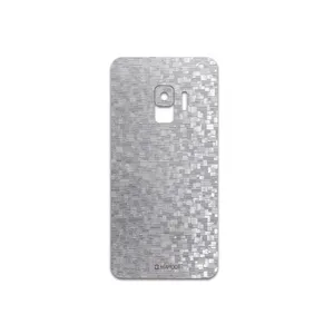 MAHOOT Silver-Silicon Cover Sticker for Samsung Galaxy S9