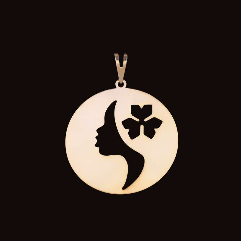 آویز گردنبند نقره زنانه مدل h201 آویز گردنبند نقره زنانه مدل h201