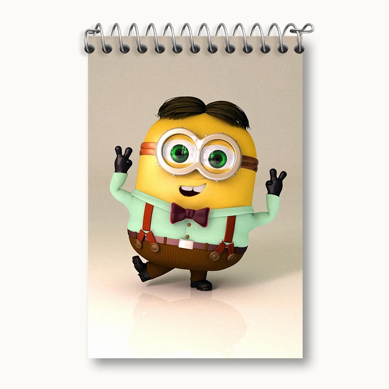 دفتر یادداشت 50 برگ خندالو مدل مینیون ها (Minions) کد F2194