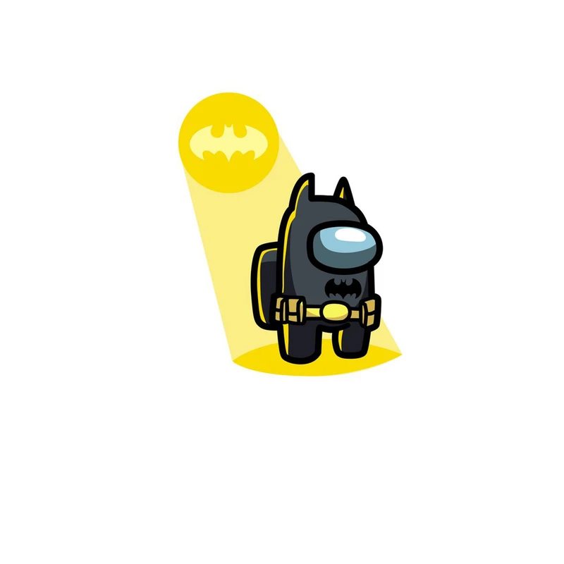  استیکر لپ تاپ و موبایل مدل بازی طزح امانگ آس Among Us کد 3779