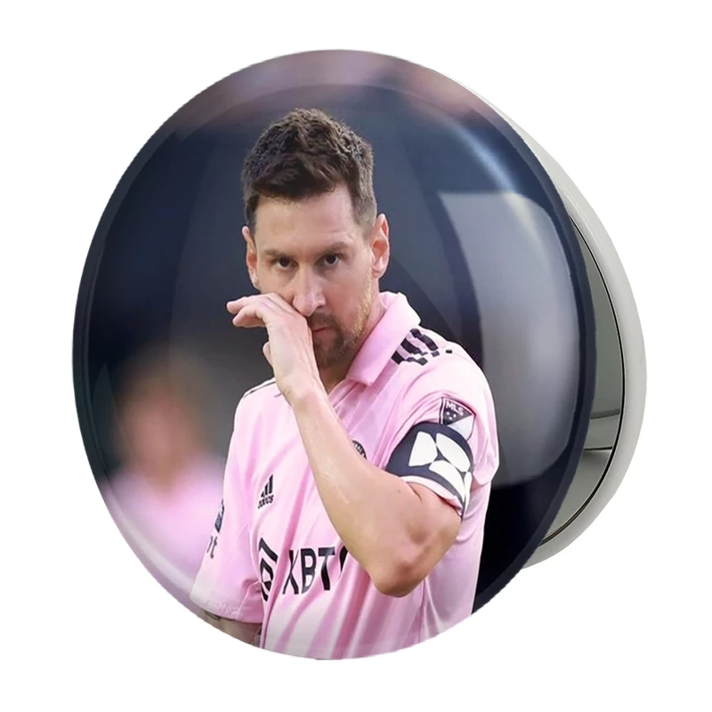 آینه جیبی خندالو طرح لیونل مسی مدل تاشو کد 36447