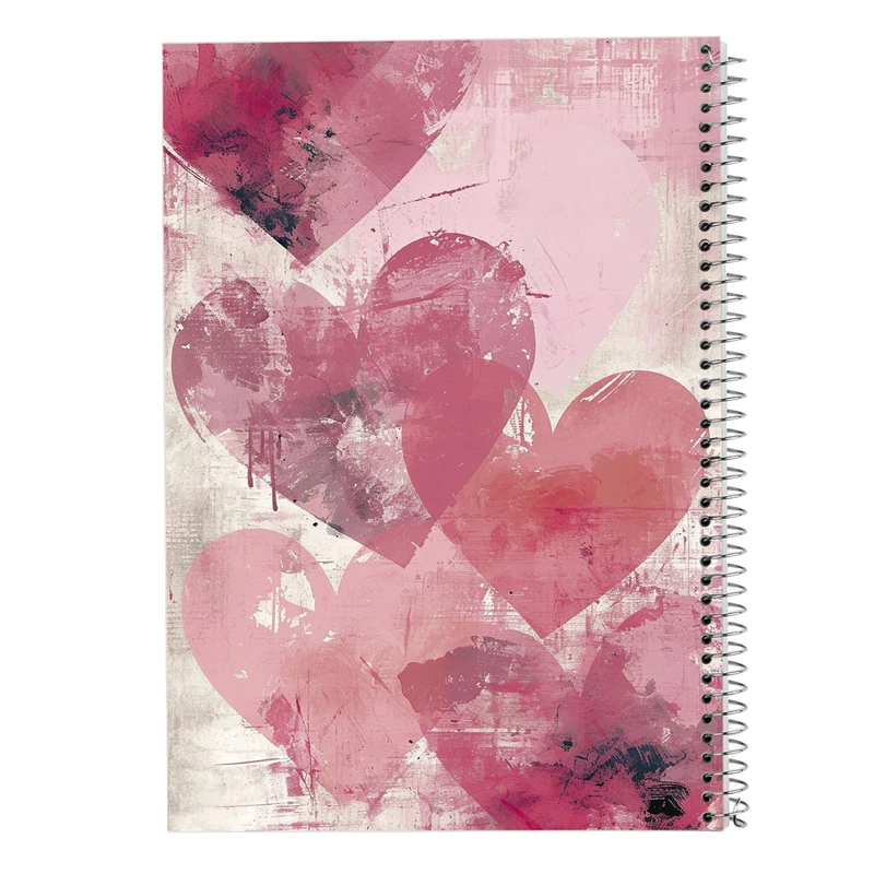 دفتر مشق 100 برگ مدوپد مدل عاشقانه love کد DF14183