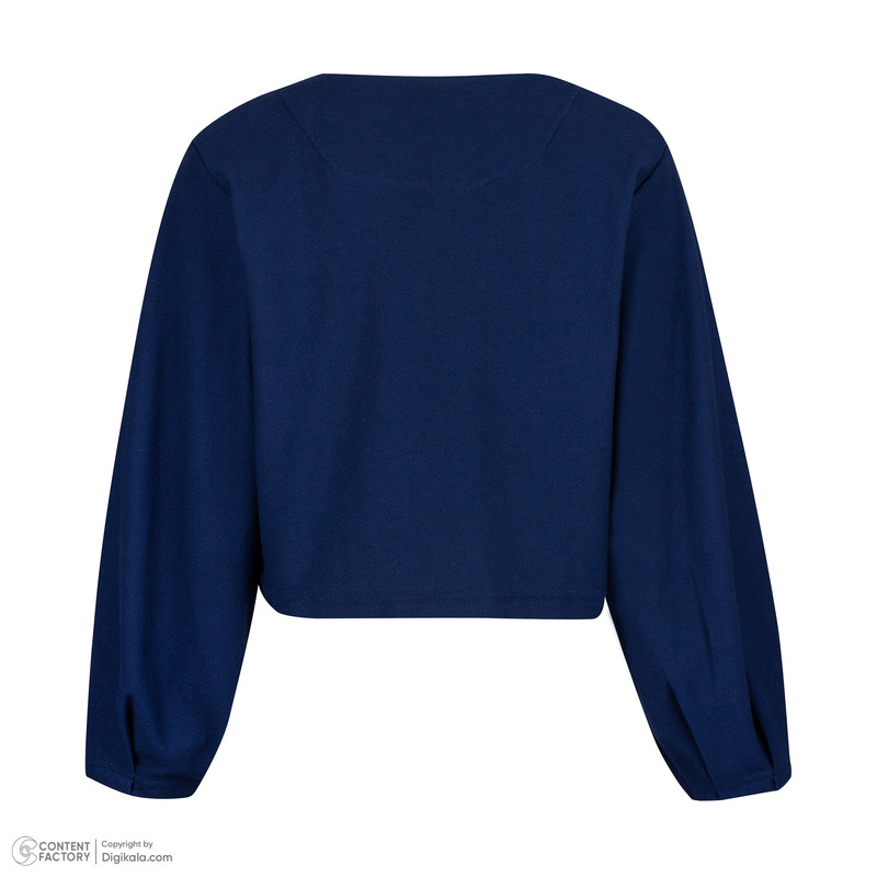 بلوز آستین بلند زنانه آر اِن اِس مدل 12032250 رنگ سرمه‌ای