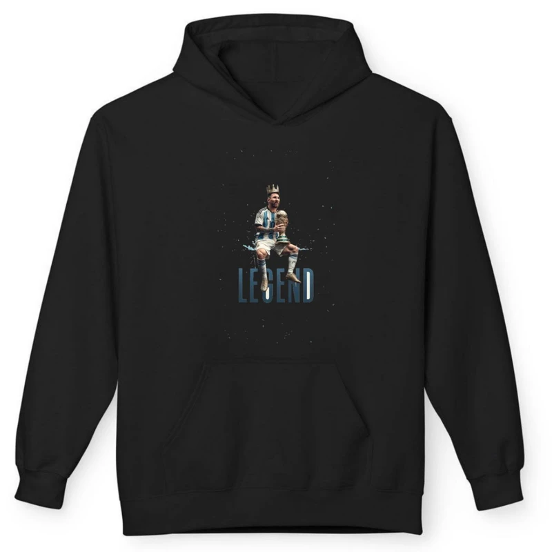 هودی مردانه پاد آفرین مدل فوتبالی لیونل مسی کد 1335