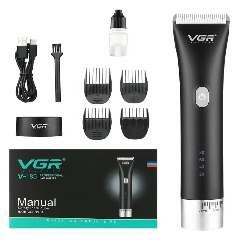 ماشین اصلاح موی سر و صورت وی جی ار مدل V-185