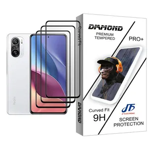 JF Diamond Glass MIX003 Screen Protector For Xiaomi Redmi K40 Pack Of 3