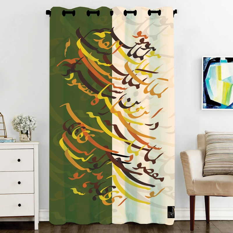 پرده مدل C6-50422 سایز 270x140 سانتی‌متر 