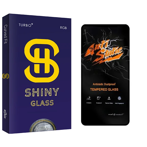محافظ صفحه نمایش آتوچبو مدل Shiny Anti Static مناسب برای گوشی موبایل شیائومی Redmi Note 10 Pro / Poco F3 / Mi 11i