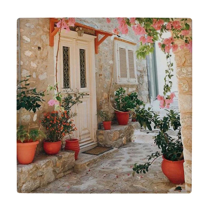  زیر لیوانی  طرح خانه اروپایی کد    4558399_3144