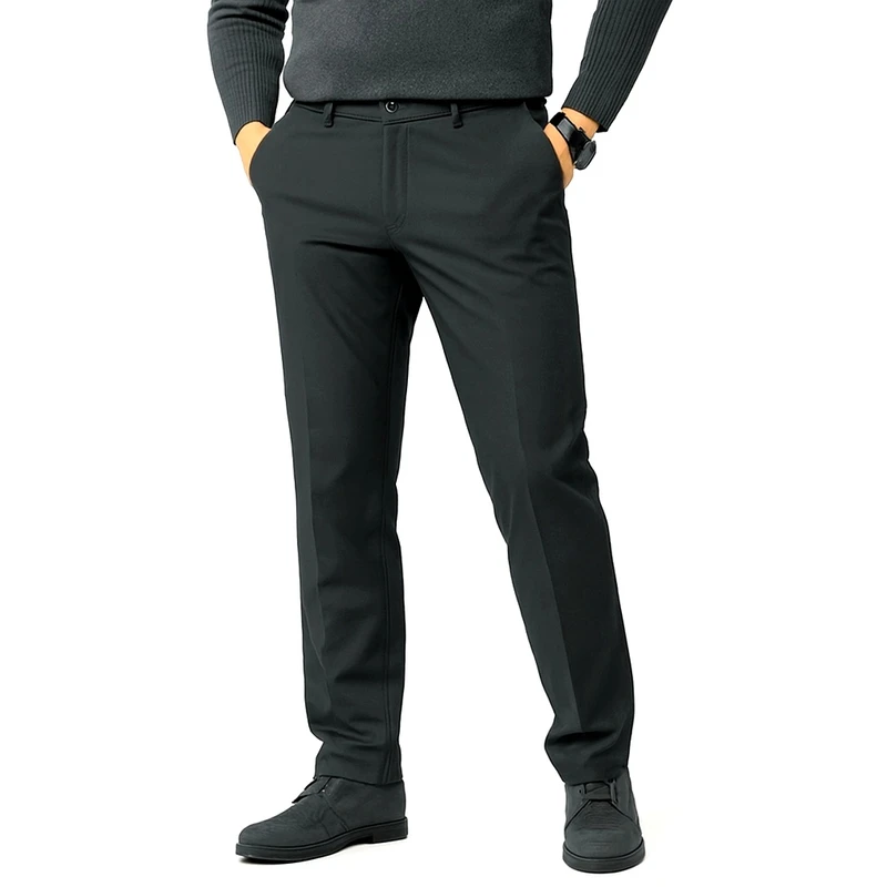 شلوار معمولی (regular fit) مردانه مدل کتان کلاسیک کد sh176