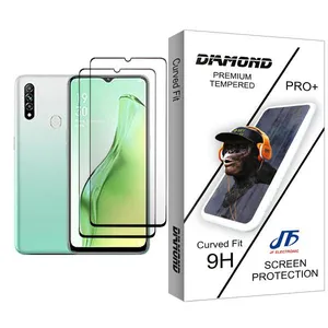 JF Diamond Glass MIX002 Screen Protector For Oppo A31 Pack Of 2