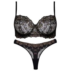 ست شورت و سوتین زنانه برتا مدل فنردار گل کد 5100-2420-TB