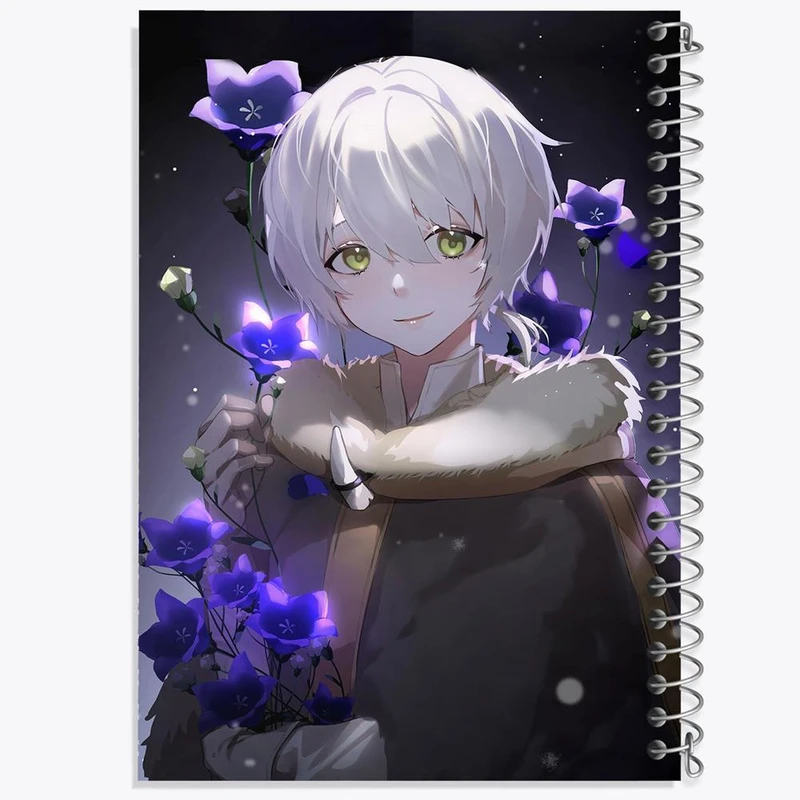 دفتر شطرنجی 50 برگ خندالو طرح فوشی انیمه به تو ای ابدی کد 15696