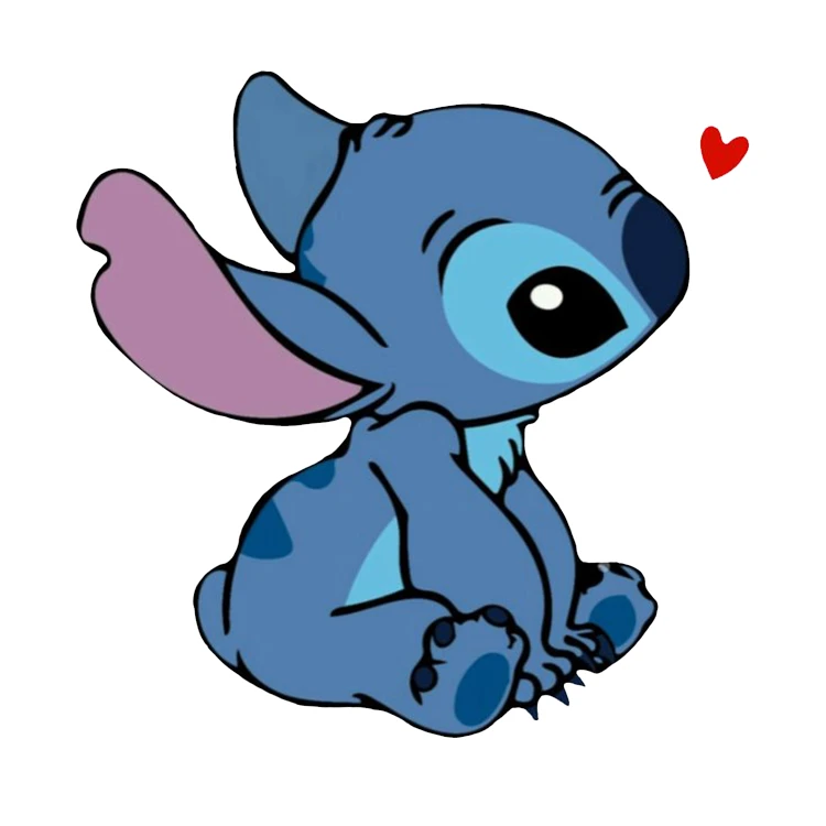 استیکر پارچه و لباس پاد آفرین مدل کارتون استیچ کد DKST65